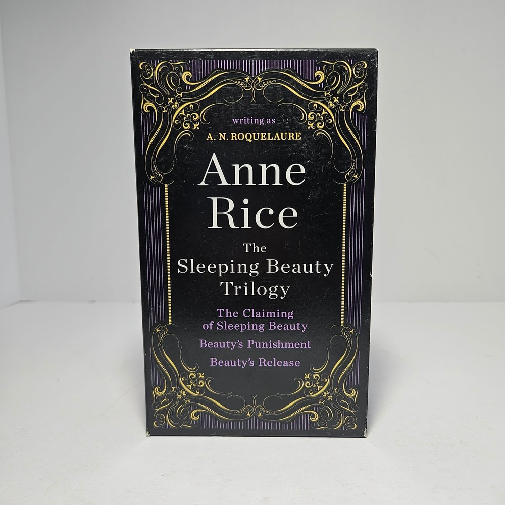Anne Rice The Sleeping Beauty Trilogy Box Set A.N. Roquelaure Paperback Books